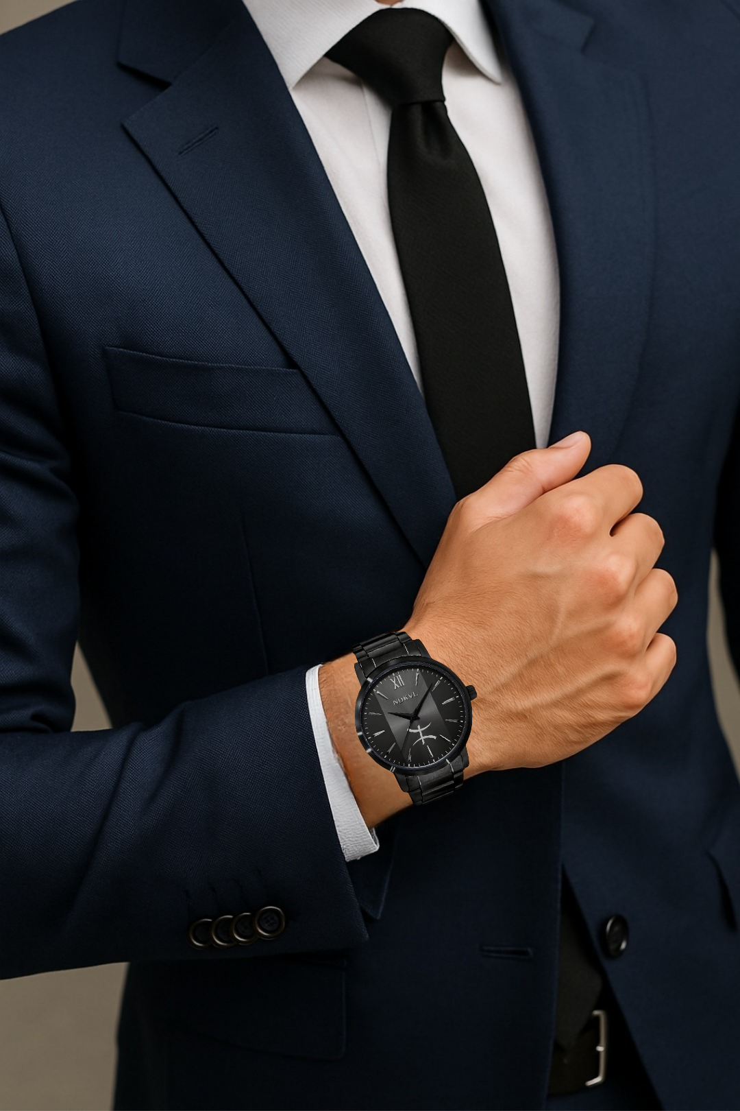 Montre NDKVL - Édition Homme (Couleur noir)