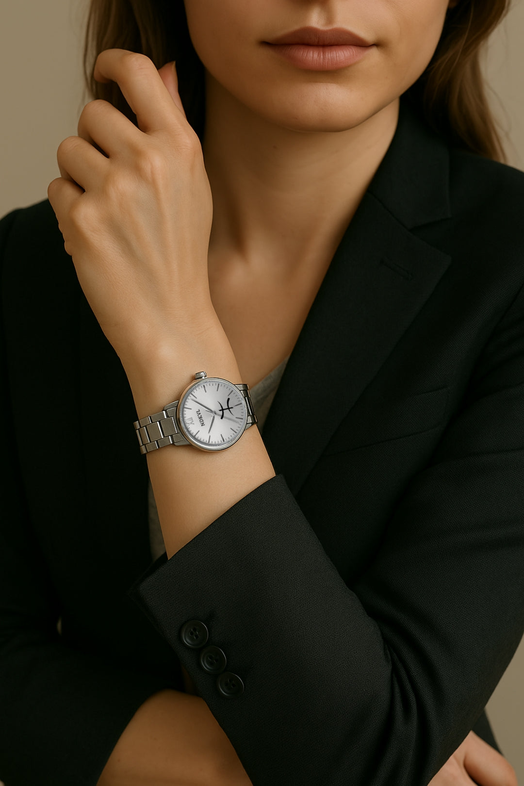 Montre NDKVL – Édition Femme Argentée