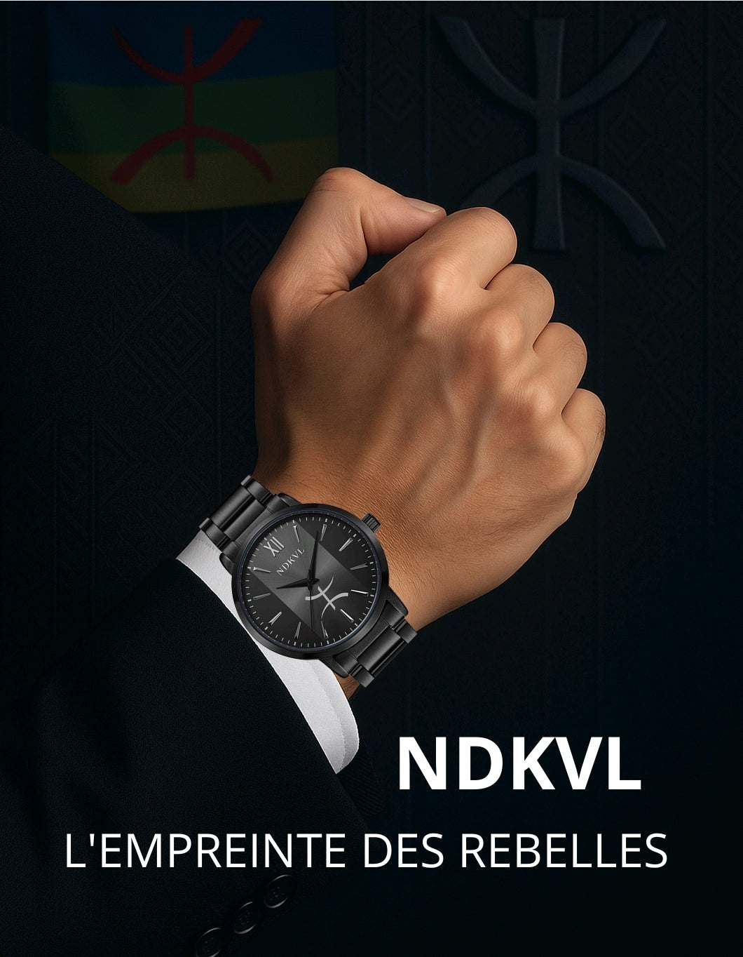 Montre NDKVL - Édition Homme (Couleur noir)
